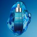Biotherm Life Plankton Elixir Serum i blå glas beholder.