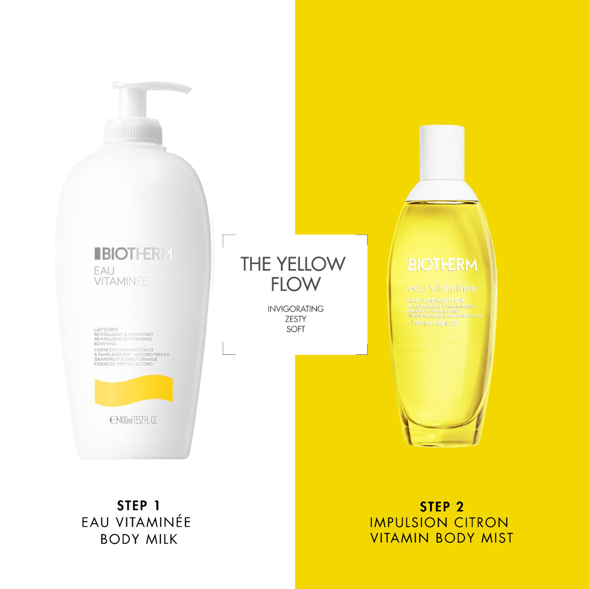 Eau Vitaminée Impulsion Citron Body Mist
